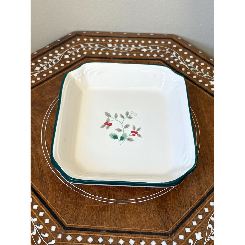 Vintage Pfaltzgraff Winterberry Small Rectangular Appetizer/Tidbit Dish